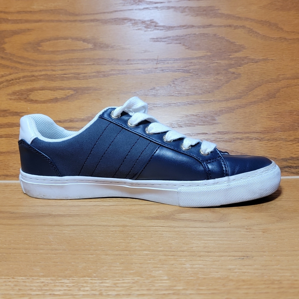 Tommy Hilfiger Lemii Shoes Sneakers Womens Navy Blue Size 5.5 M Logo - Picture 14 of 16